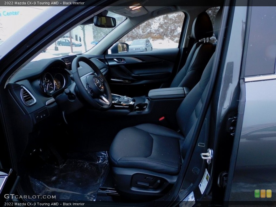 Black Interior Photo for the 2022 Mazda CX-9 Touring AWD #143698017