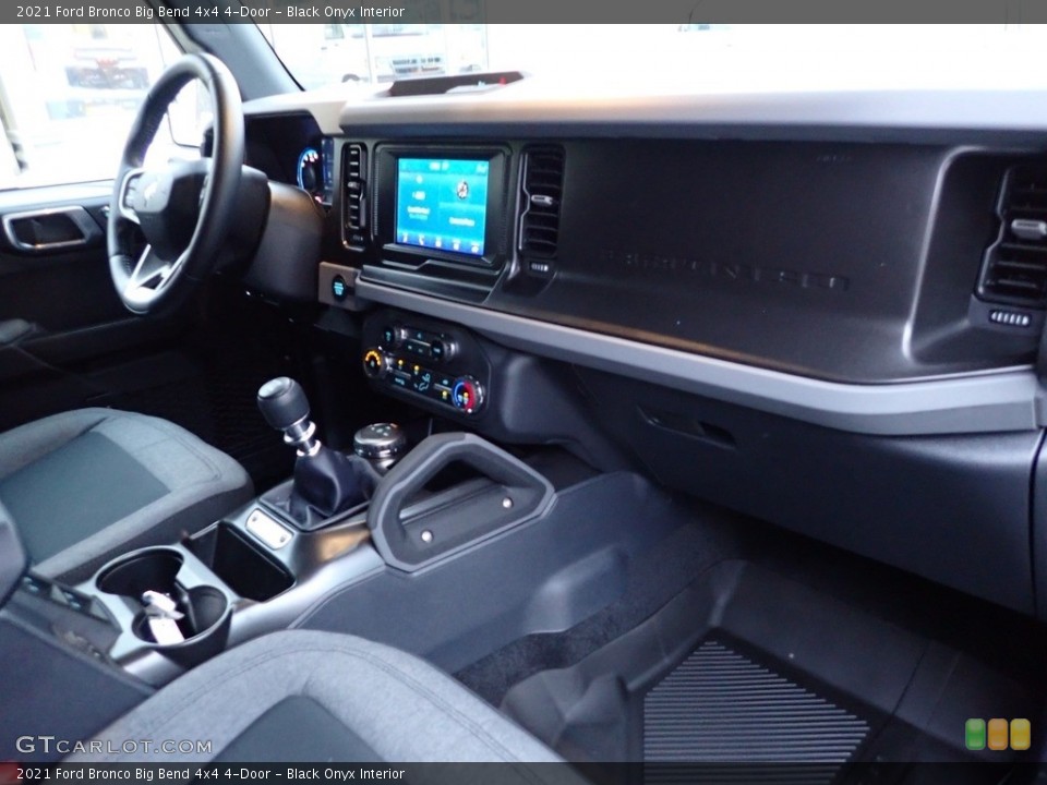 Black Onyx Interior Dashboard for the 2021 Ford Bronco Big Bend 4x4 4-Door #143699937