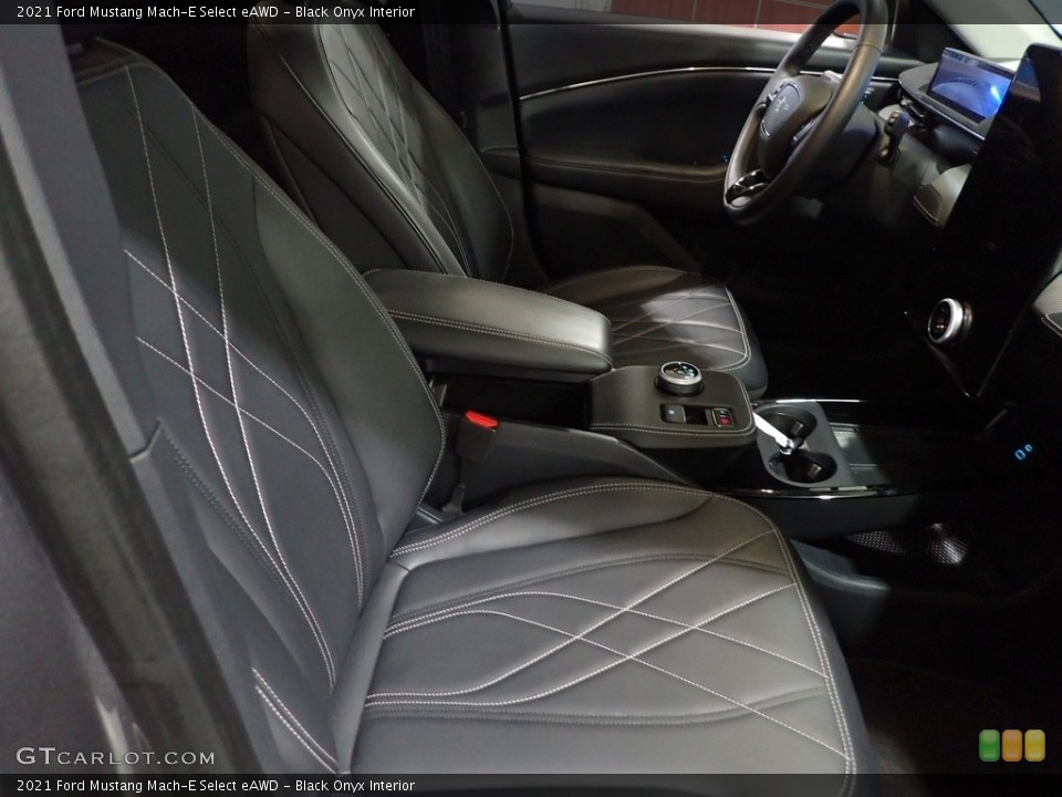 Black Onyx Interior Front Seat for the 2021 Ford Mustang Mach-E Select eAWD #143700429