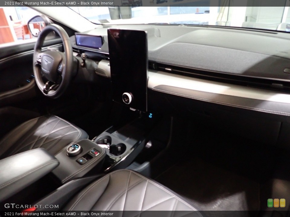 Black Onyx Interior Dashboard for the 2021 Ford Mustang Mach-E Select eAWD #143700441