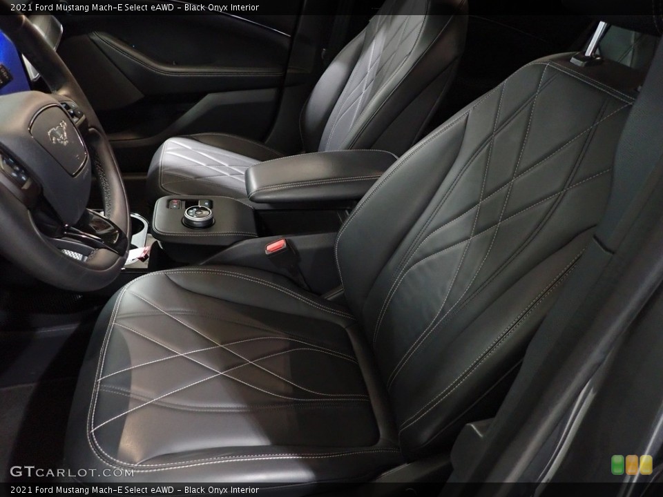 Black Onyx Interior Front Seat for the 2021 Ford Mustang Mach-E Select eAWD #143700534