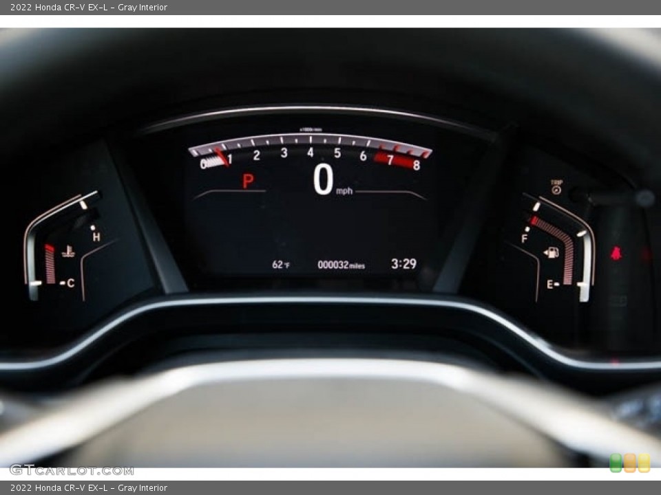 Gray Interior Gauges for the 2022 Honda CR-V EX-L #143700771