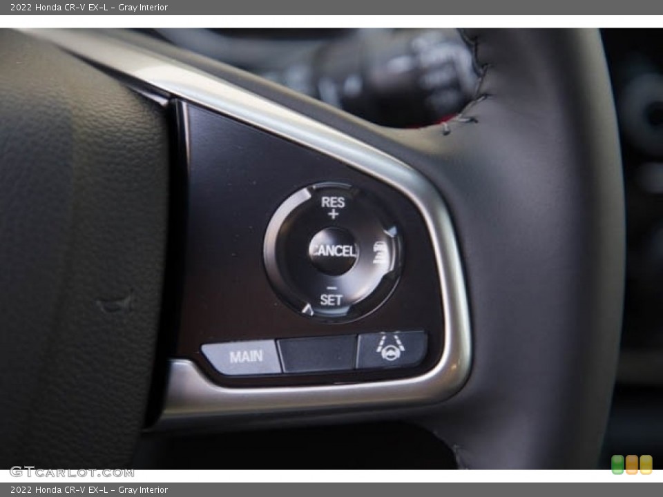 Gray Interior Steering Wheel for the 2022 Honda CR-V EX-L #143700819
