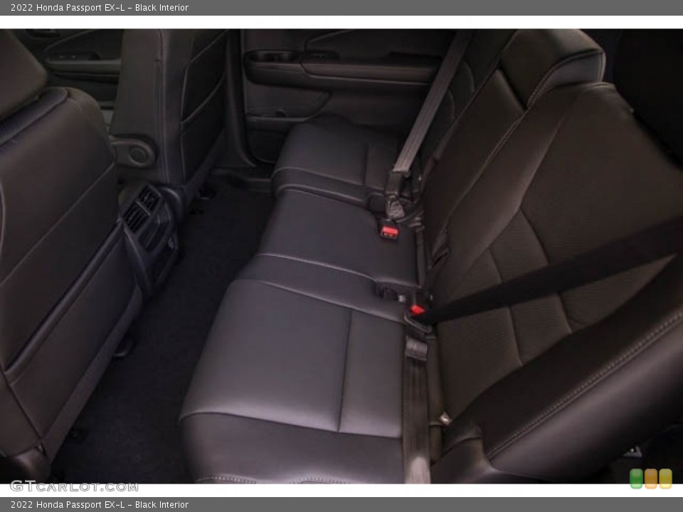 Black Interior Rear Seat for the 2022 Honda Passport EX-L #143702334
