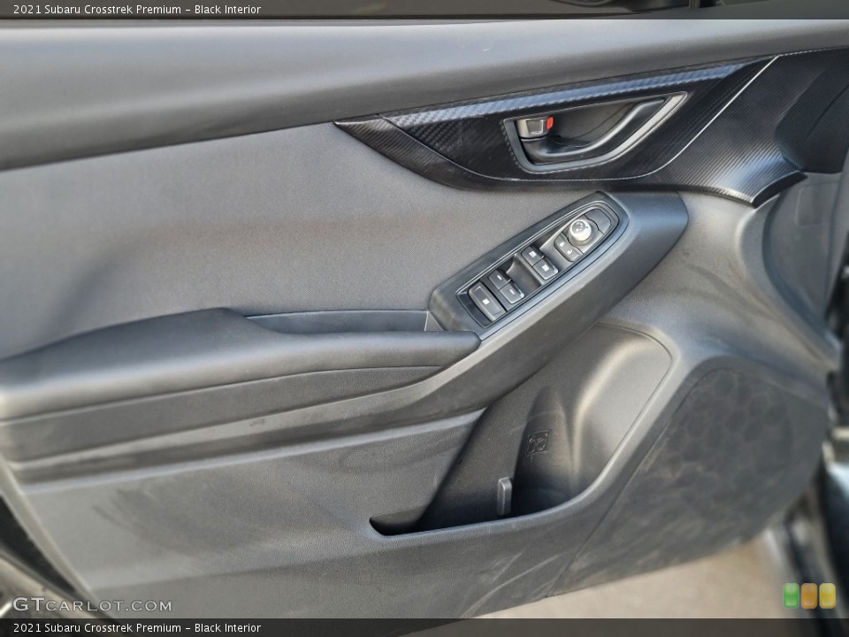 Black Interior Door Panel for the 2021 Subaru Crosstrek Premium #143702526