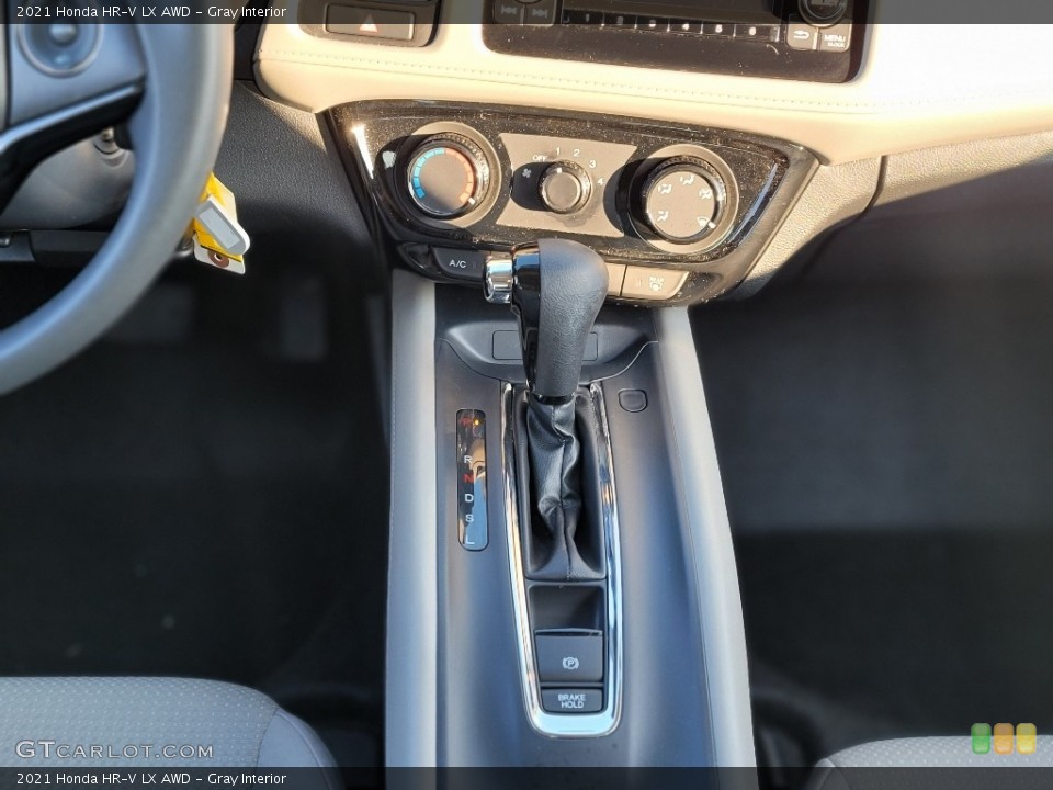 Gray Interior Transmission for the 2021 Honda HR-V LX AWD #143702616