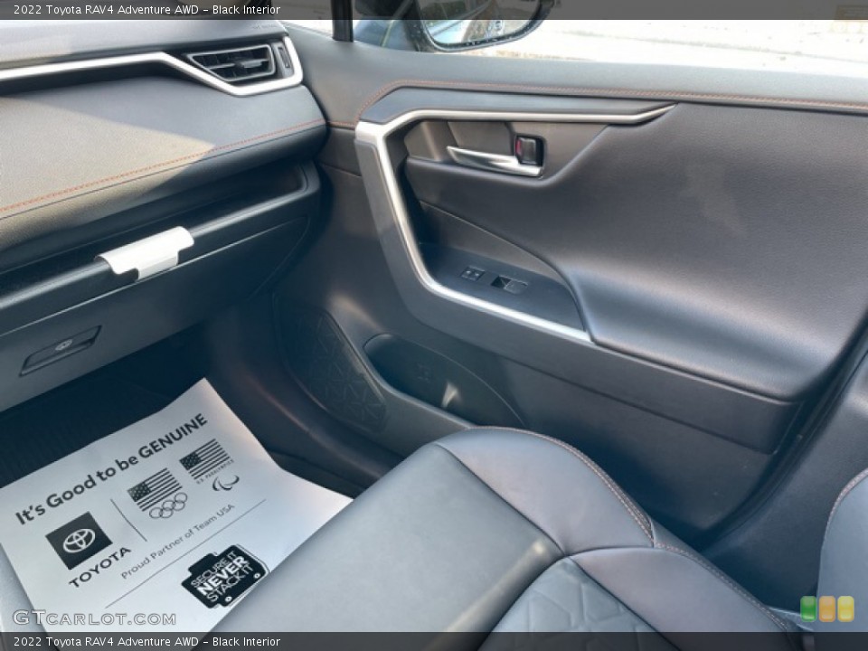 Black Interior Door Panel for the 2022 Toyota RAV4 Adventure AWD #143703367
