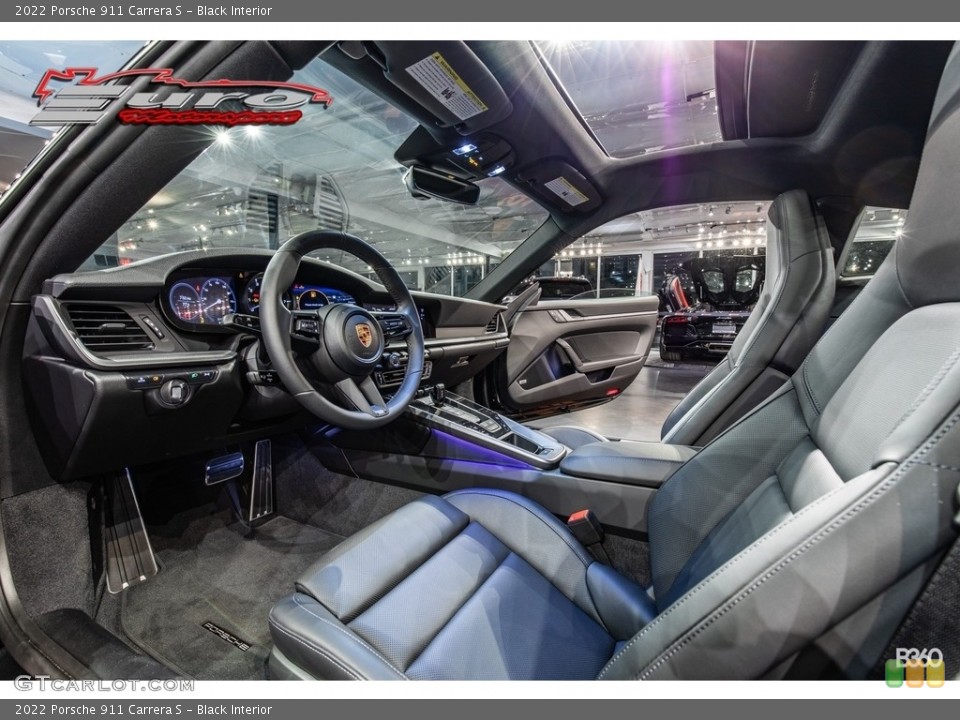 Black Interior Photo for the 2022 Porsche 911 Carrera S #143706061