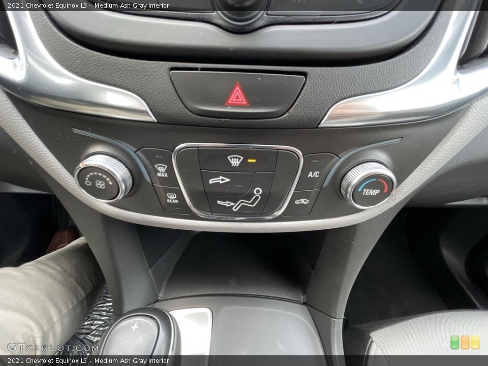 Medium Ash Gray Interior Controls for the 2021 Chevrolet Equinox LS #143706124