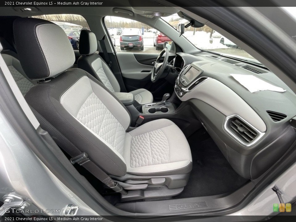 Medium Ash Gray Interior Front Seat for the 2021 Chevrolet Equinox LS #143706226