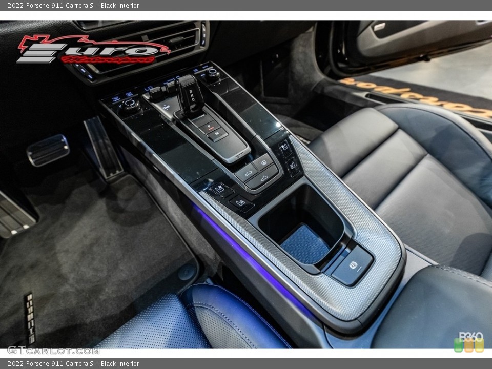 Black Interior Controls for the 2022 Porsche 911 Carrera S #143706253