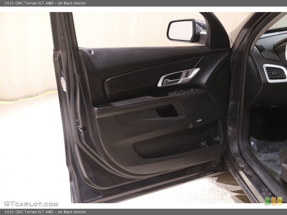 Jet Black Interior Door Panel for the 2015 GMC Terrain SLT AWD #143706457