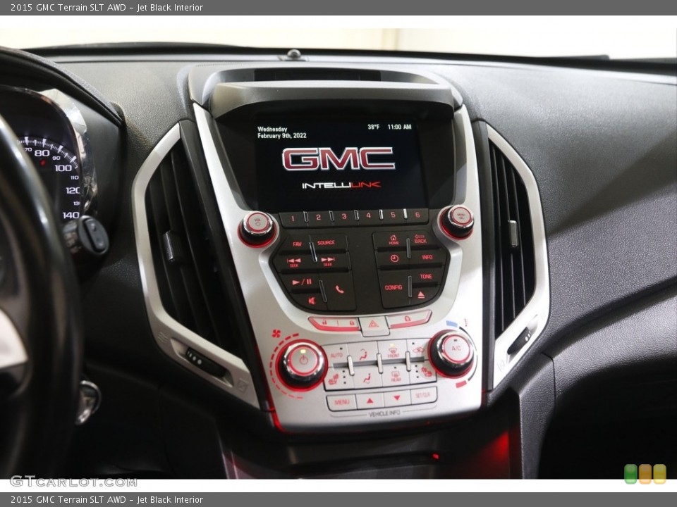 Jet Black Interior Controls for the 2015 GMC Terrain SLT AWD #143706550