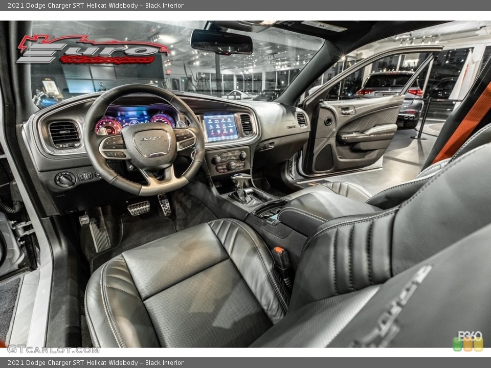 Black Interior Photo for the 2021 Dodge Charger SRT Hellcat Widebody #143708032