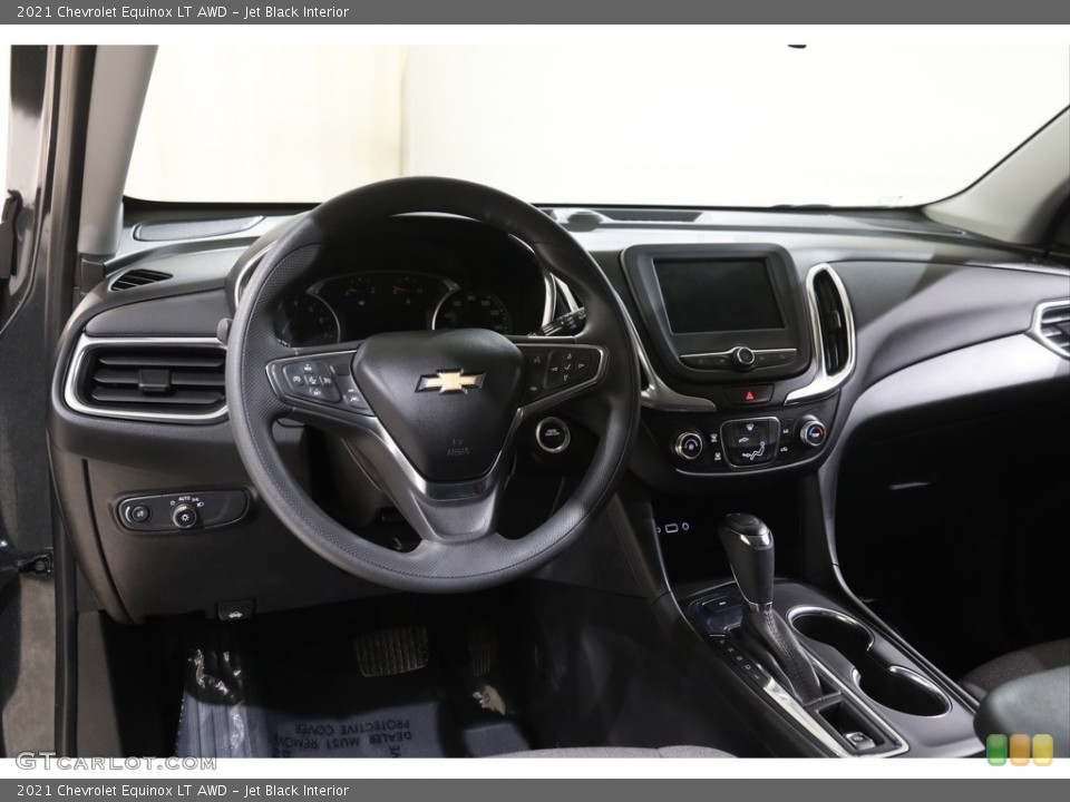 Jet Black Interior Dashboard for the 2021 Chevrolet Equinox LT AWD #143710255