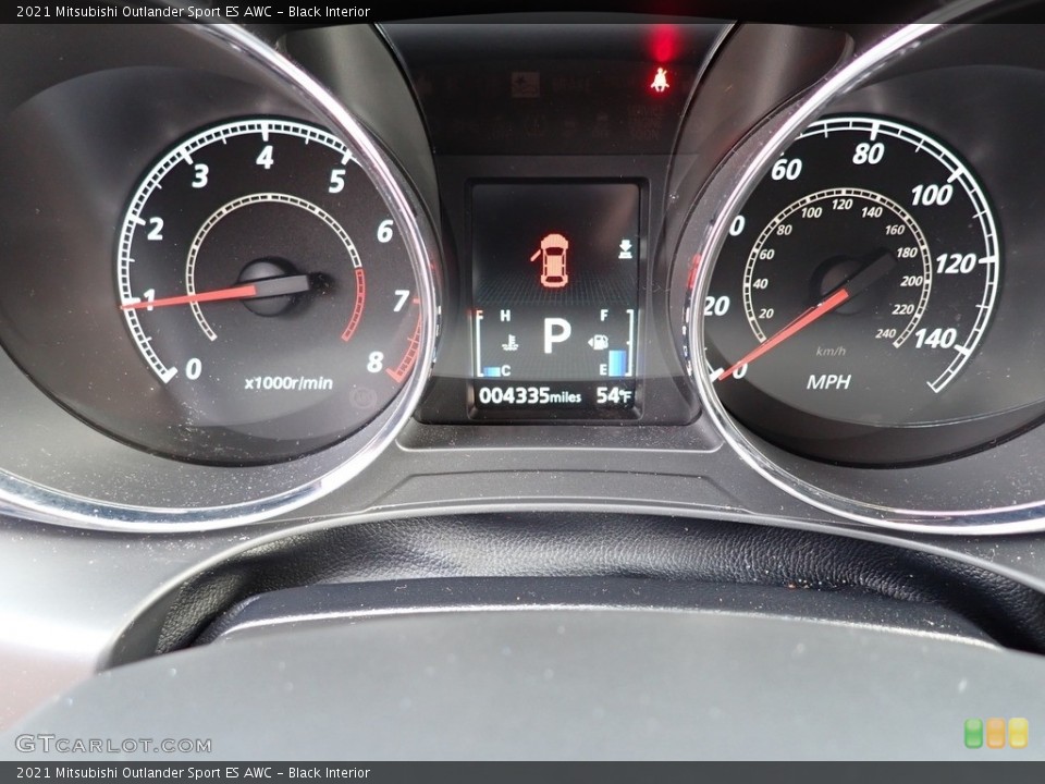 Black Interior Gauges for the 2021 Mitsubishi Outlander Sport ES AWC #143711338