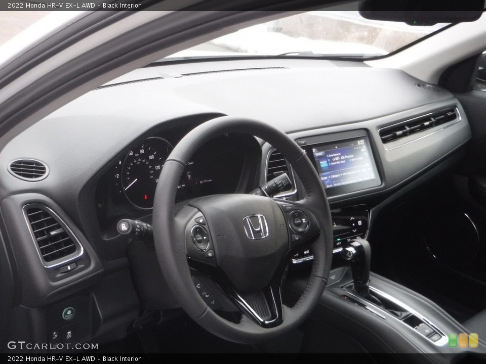 Black Interior Dashboard for the 2022 Honda HR-V EX-L AWD #143712151