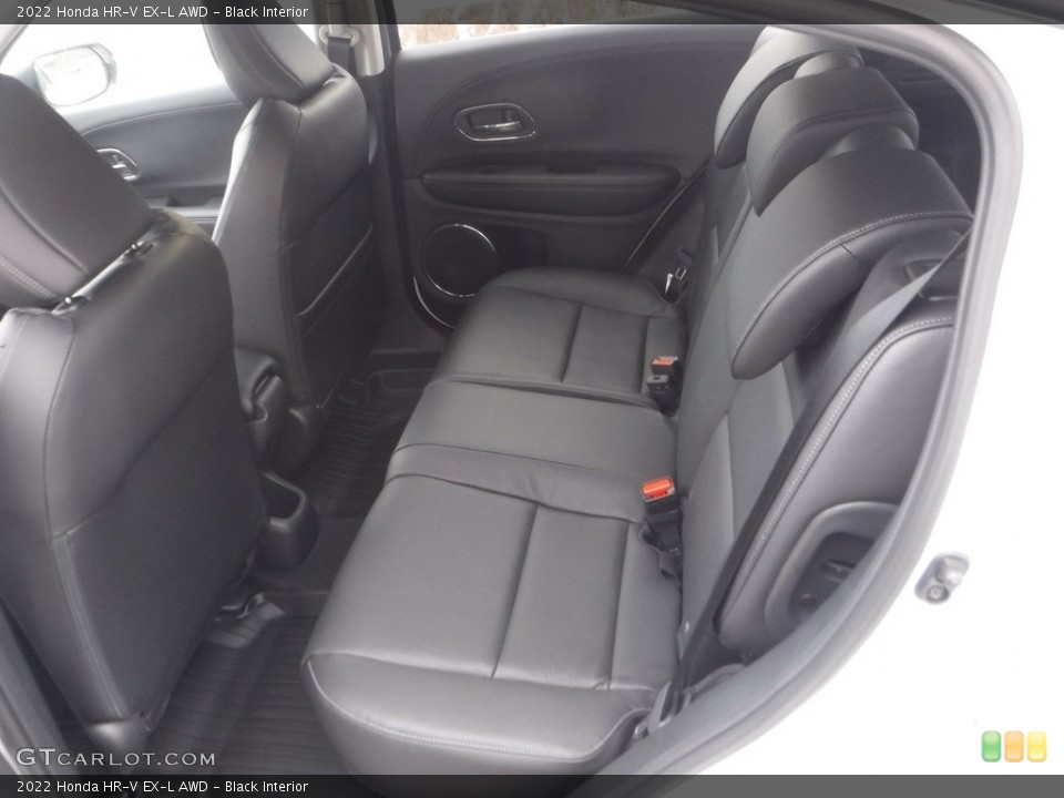 Black Interior Rear Seat for the 2022 Honda HR-V EX-L AWD #143712343