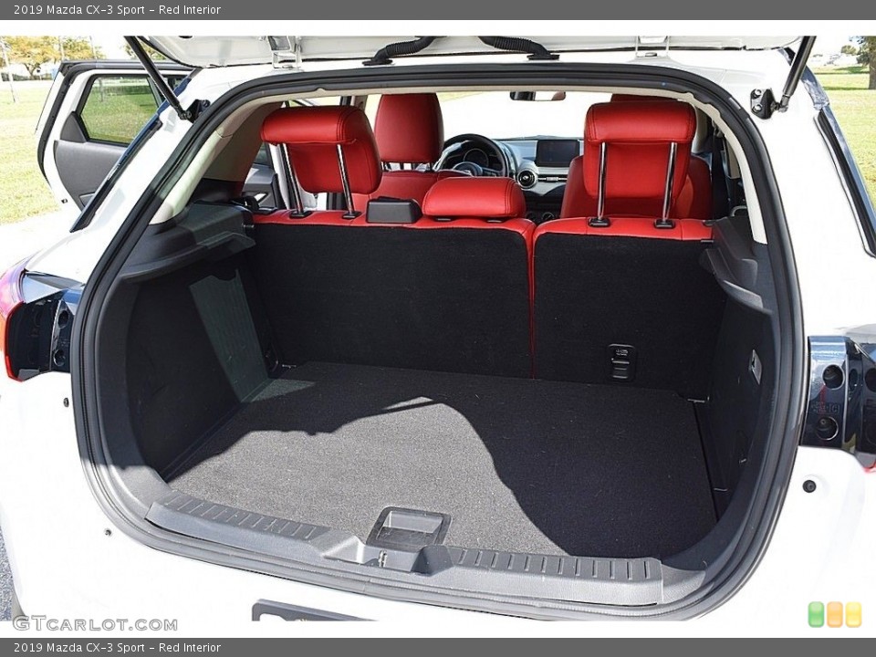 Red Interior Trunk for the 2019 Mazda CX-3 Sport #143718749