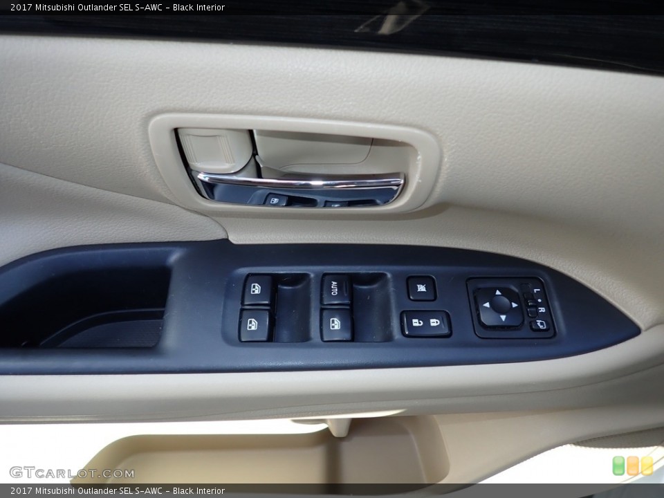 Black Interior Door Panel for the 2017 Mitsubishi Outlander SEL S-AWC #143720477
