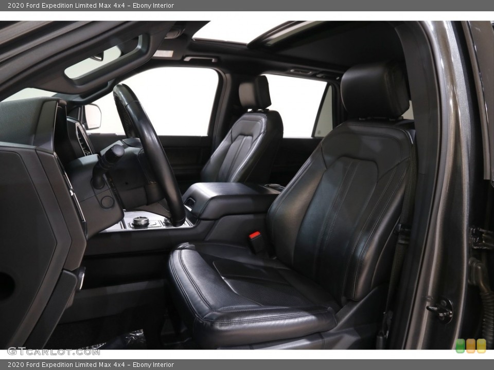 Ebony Interior Front Seat for the 2020 Ford Expedition Limited Max 4x4 #143721891