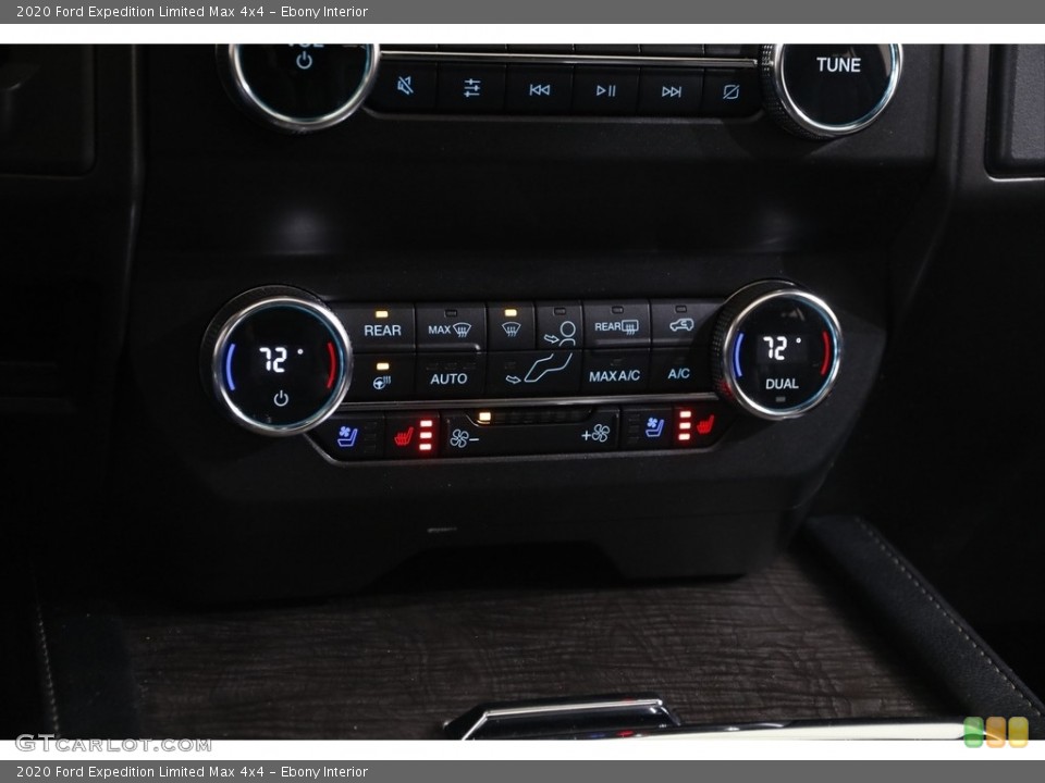 Ebony Interior Controls for the 2020 Ford Expedition Limited Max 4x4 #143722040