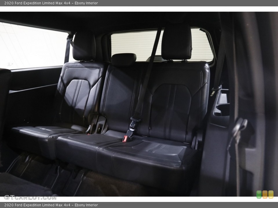 Ebony Interior Rear Seat for the 2020 Ford Expedition Limited Max 4x4 #143722163
