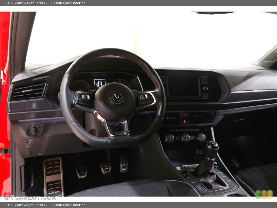 Titan Black Interior Dashboard for the 2019 Volkswagen Jetta GLI #143725250