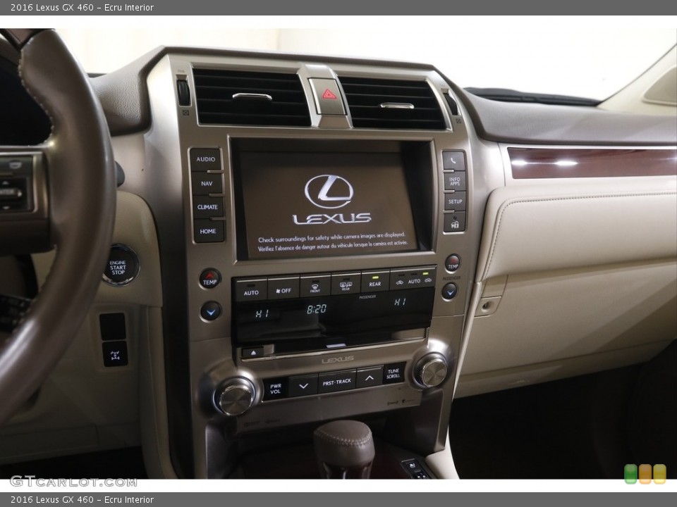 Ecru Interior Controls for the 2016 Lexus GX 460 #143725592
