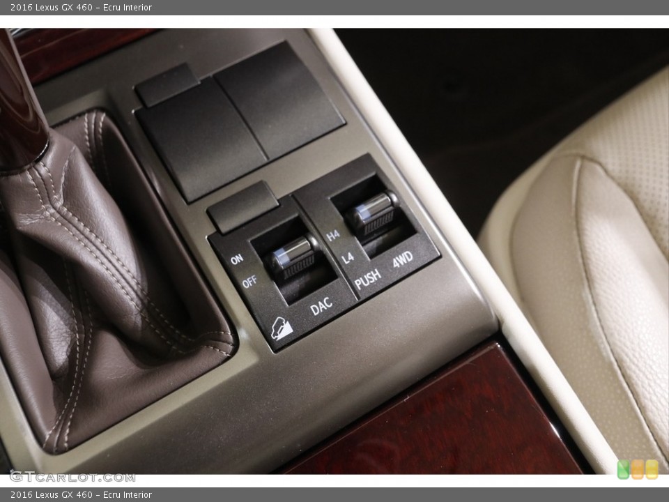 Ecru Interior Controls for the 2016 Lexus GX 460 #143725655