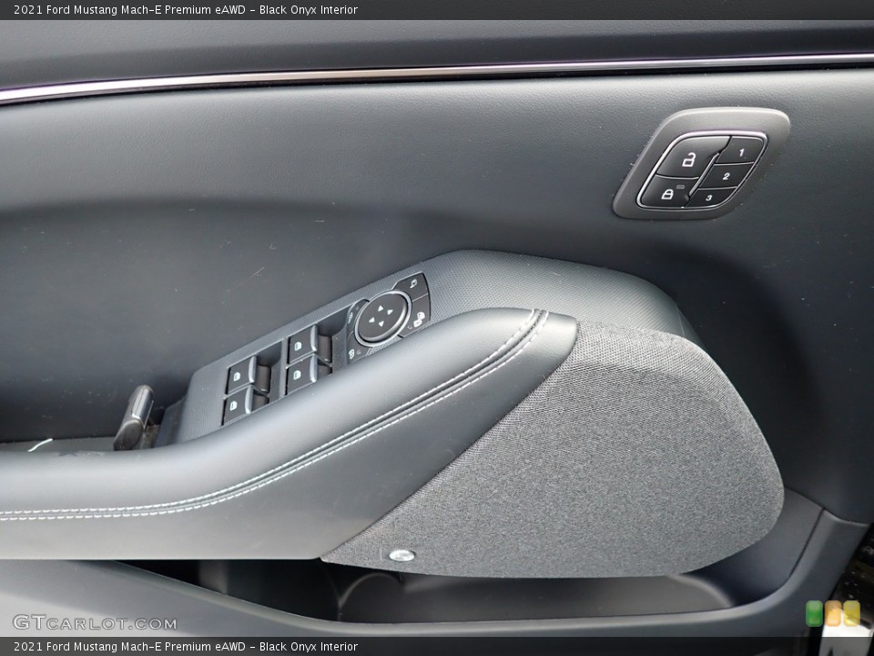 Black Onyx Interior Door Panel for the 2021 Ford Mustang Mach-E Premium eAWD #143730103