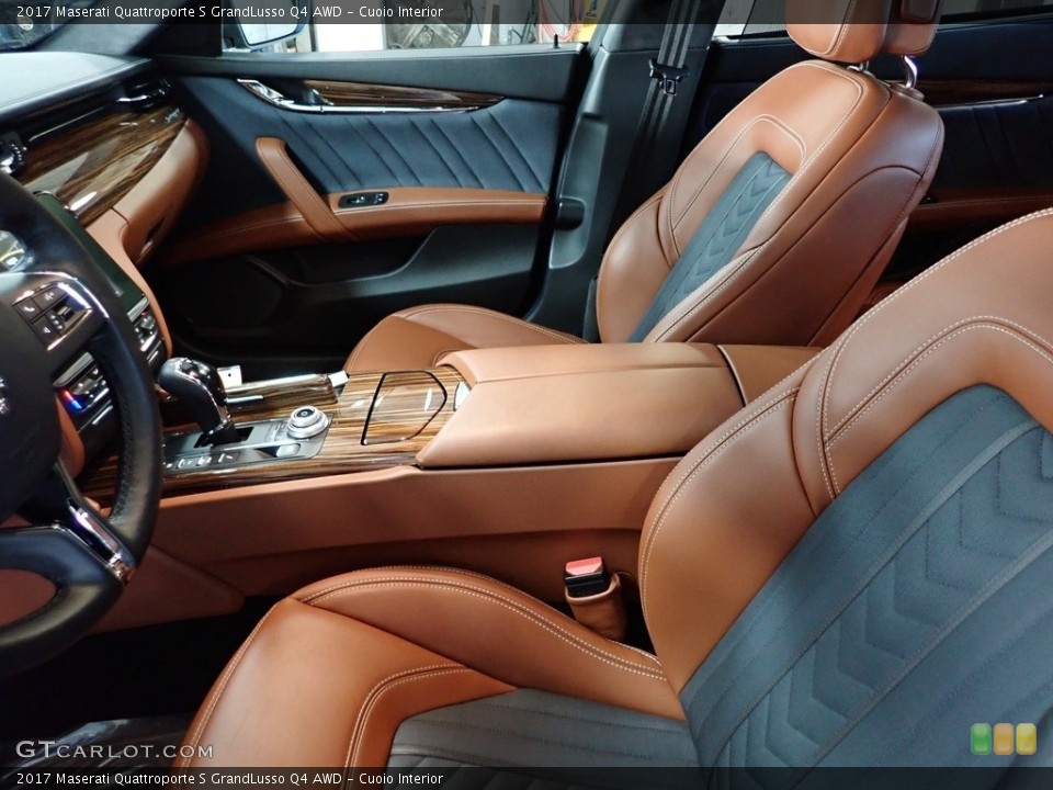 Cuoio Interior Photo for the 2017 Maserati Quattroporte S GrandLusso Q4 AWD #143731090