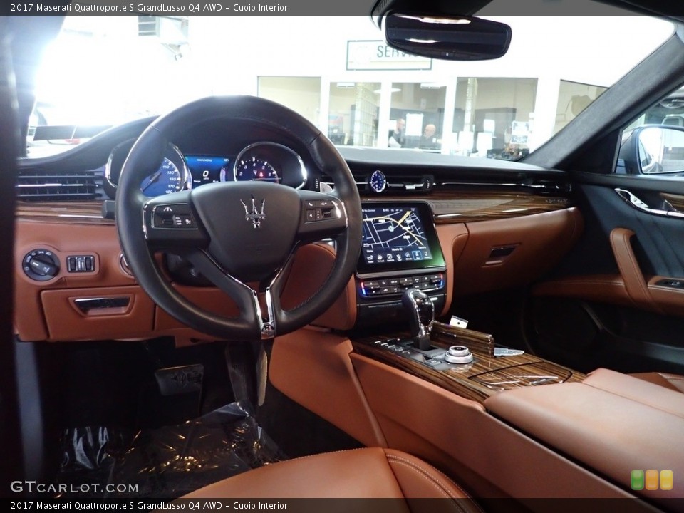 Cuoio 2017 Maserati Quattroporte Interiors