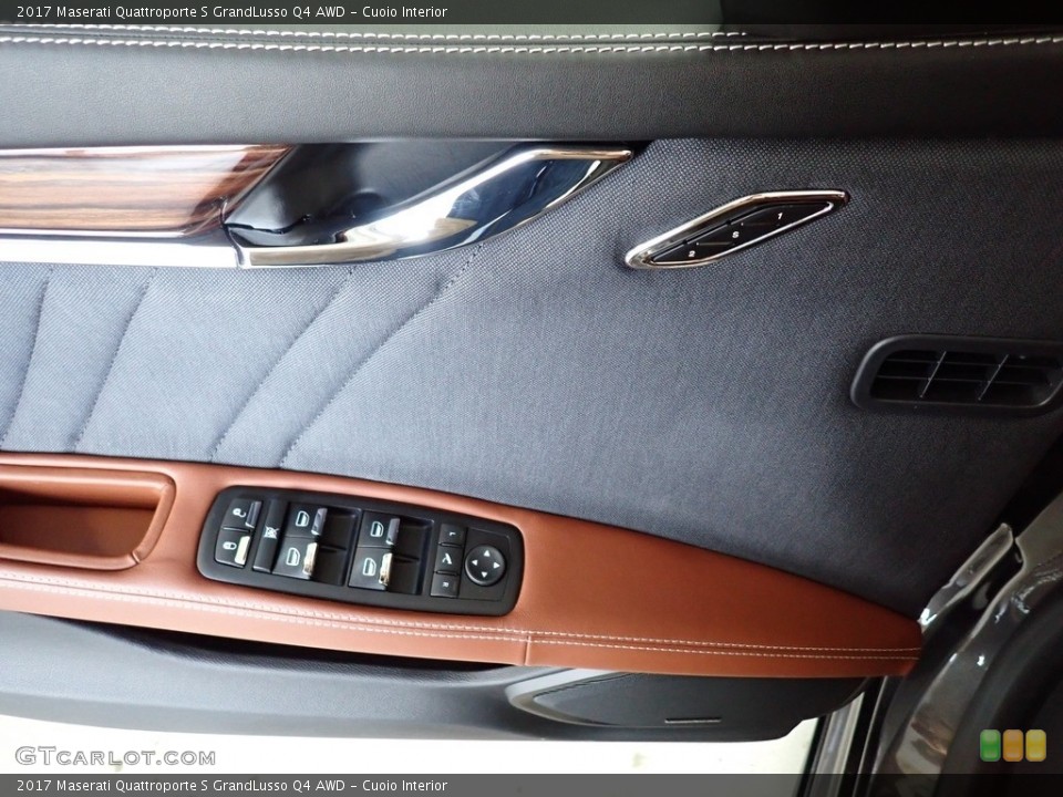 Cuoio Interior Door Panel for the 2017 Maserati Quattroporte S GrandLusso Q4 AWD #143731153