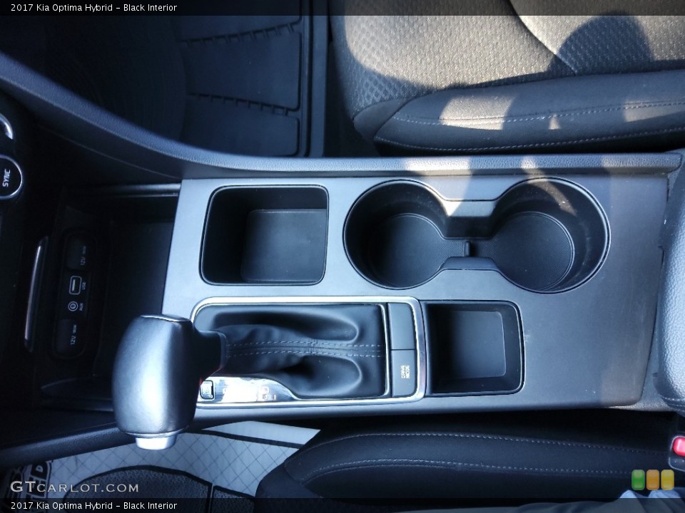 Black Interior Transmission for the 2017 Kia Optima Hybrid #143731600