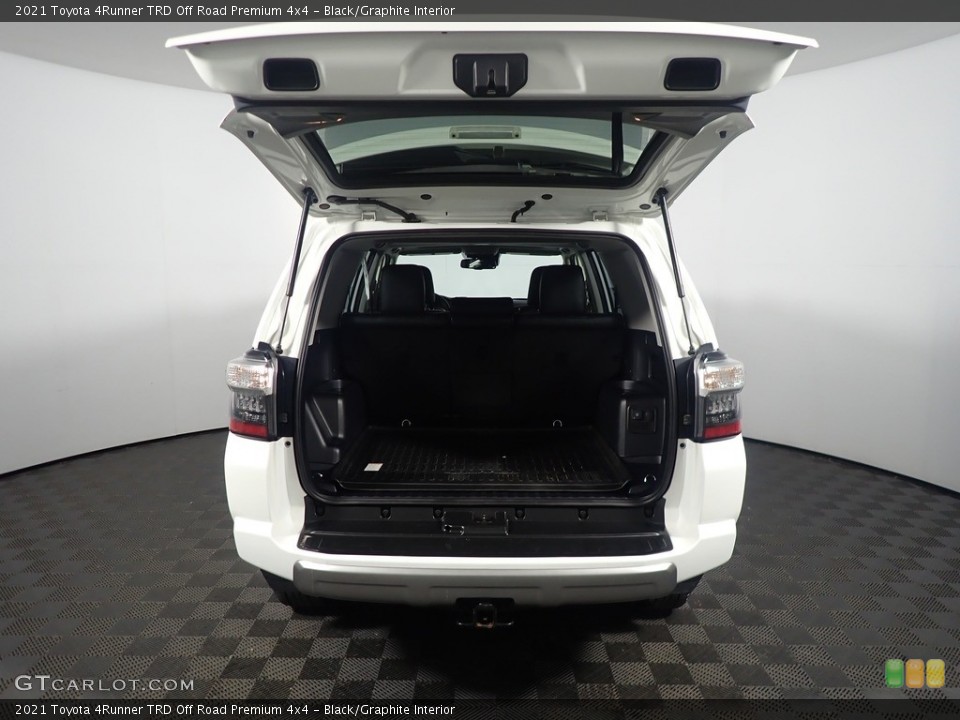 Black/Graphite Interior Trunk for the 2021 Toyota 4Runner TRD Off Road Premium 4x4 #143731687