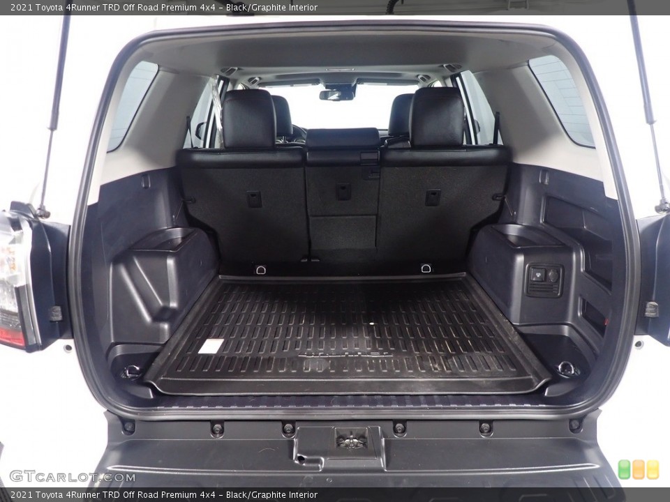 Black/Graphite Interior Trunk for the 2021 Toyota 4Runner TRD Off Road Premium 4x4 #143731705