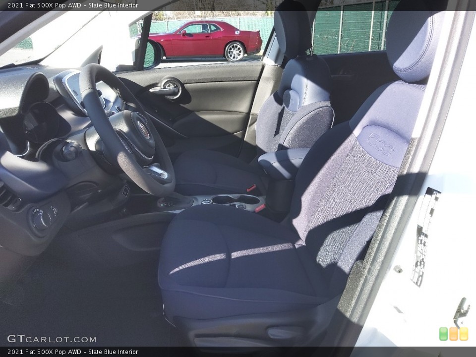 Slate Blue 2021 Fiat 500X Interiors
