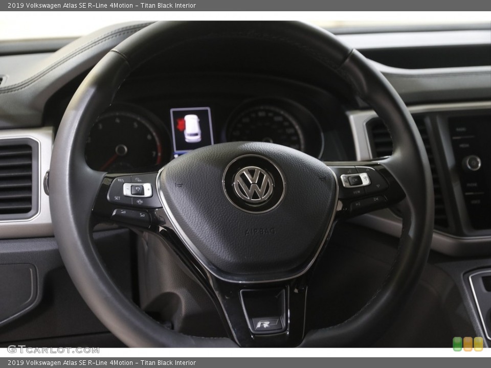 Titan Black Interior Steering Wheel for the 2019 Volkswagen Atlas SE R-Line 4Motion #143735026