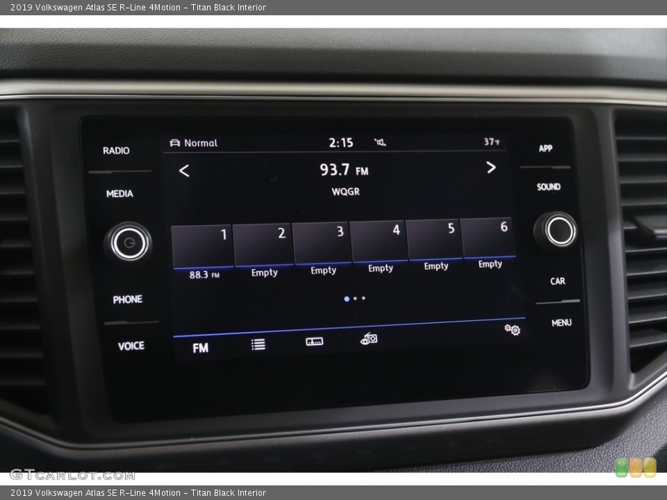 Titan Black Interior Audio System for the 2019 Volkswagen Atlas SE R-Line 4Motion #143735089