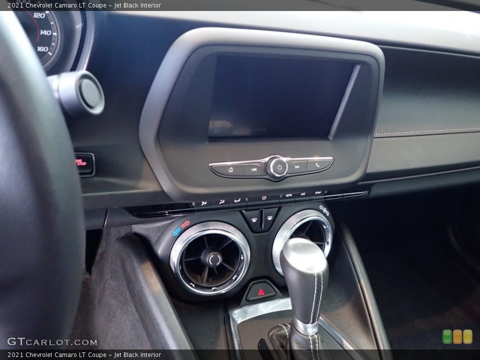Jet Black Interior Controls for the 2021 Chevrolet Camaro LT Coupe #143736196