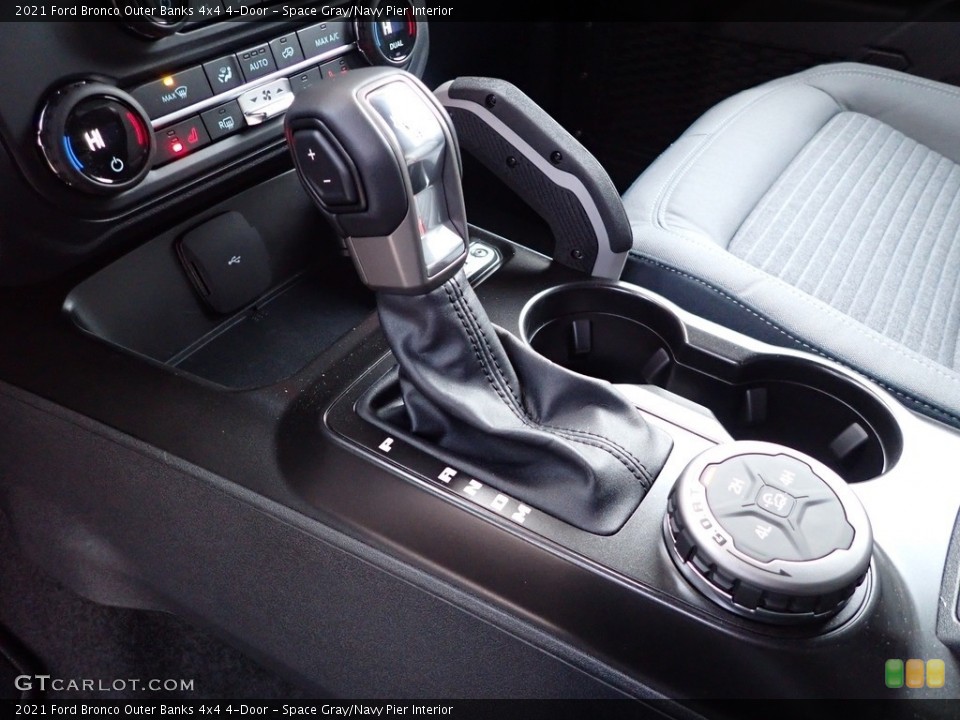 Space Gray/Navy Pier Interior Transmission for the 2021 Ford Bronco Outer Banks 4x4 4-Door #143737171
