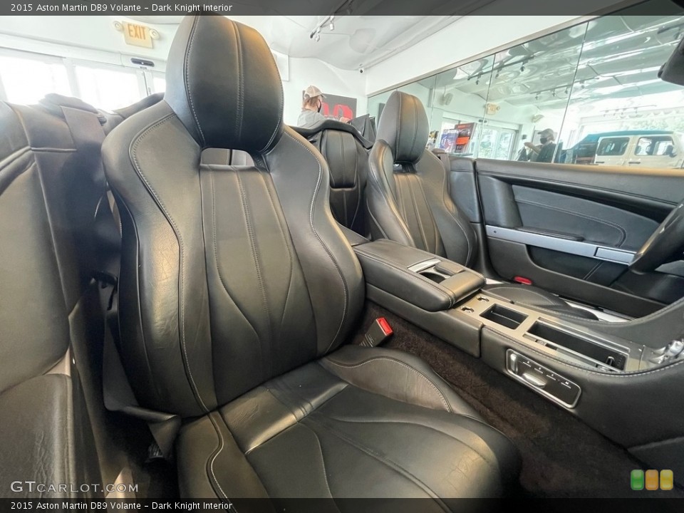 Dark Knight Interior Front Seat for the 2015 Aston Martin DB9 Volante #143737459