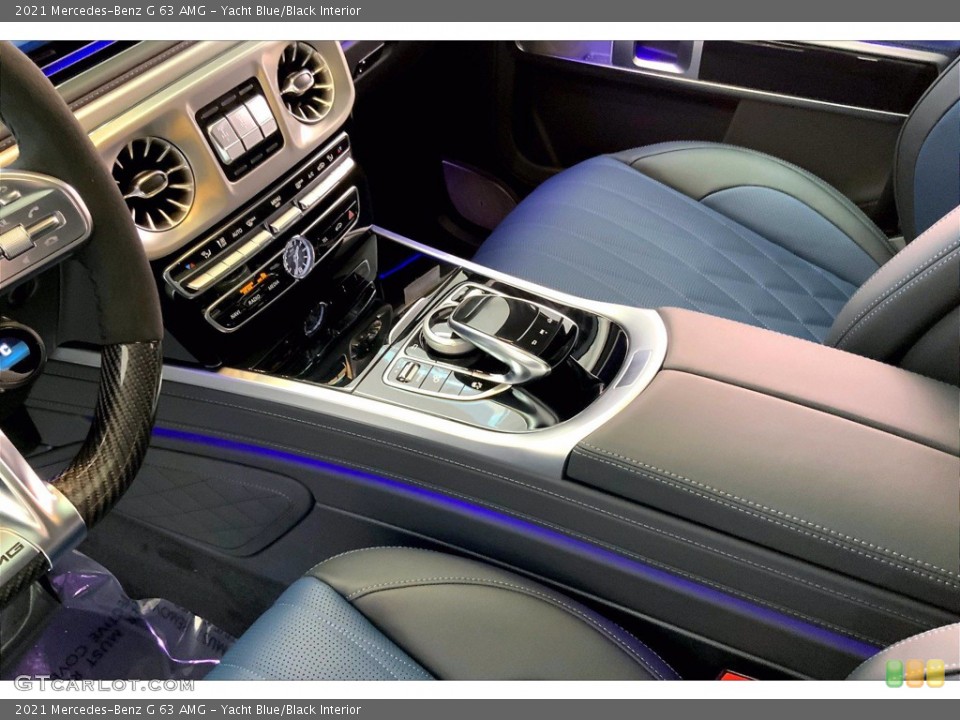 Yacht Blue/Black 2021 Mercedes-Benz G Interiors