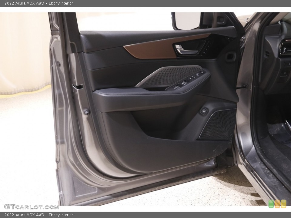 Ebony Interior Door Panel for the 2022 Acura MDX AWD #143738842