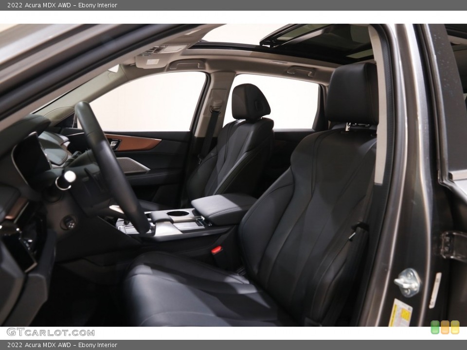 Ebony Interior Photo for the 2022 Acura MDX AWD #143738854