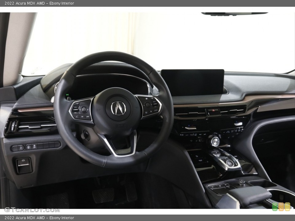 Ebony Interior Dashboard for the 2022 Acura MDX AWD #143738866
