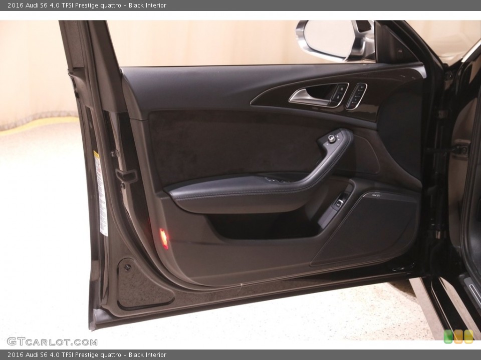 Black Interior Door Panel for the 2016 Audi S6 4.0 TFSI Prestige quattro #143739973