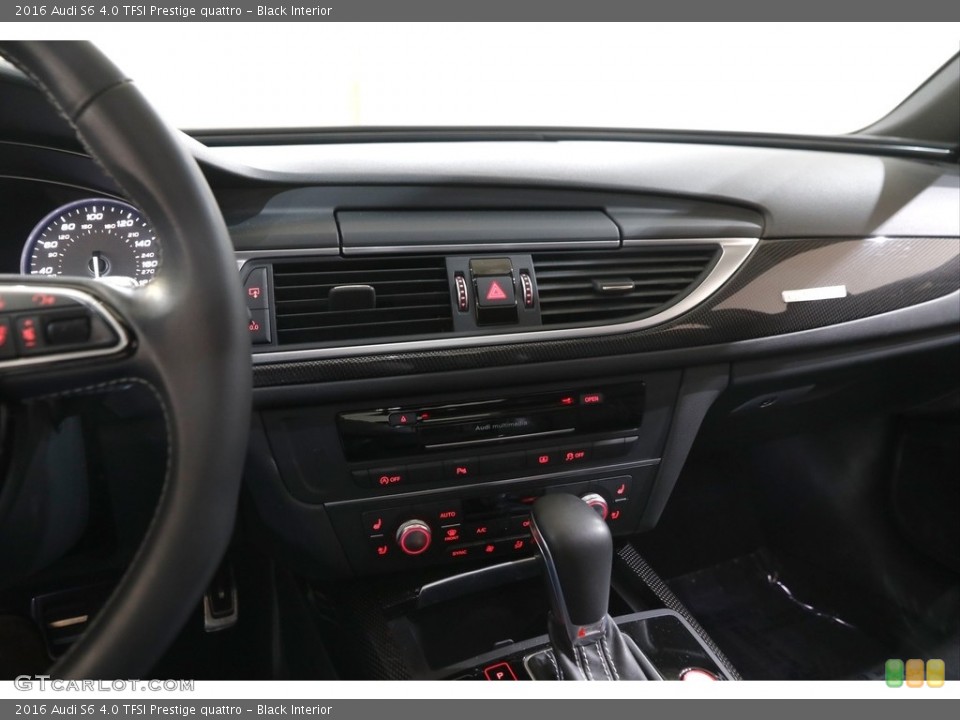 Black Interior Controls for the 2016 Audi S6 4.0 TFSI Prestige quattro #143740051