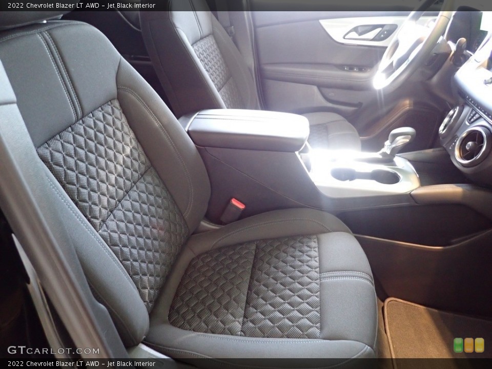 Jet Black Interior Front Seat for the 2022 Chevrolet Blazer LT AWD #143742274